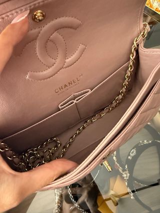 Bolso Rosa Piel