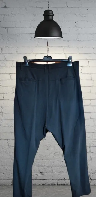 Pantaloni Imperial uomo neri con catena taglia 48