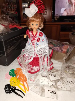 Peinetas Nancy Kika Similares grande 1.30 peqñ 1 c