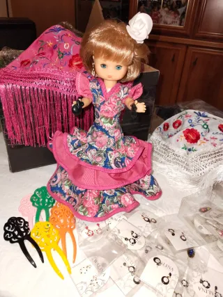 Peinetas Nancy Kika Similares grande 1.30 peqñ 1 c