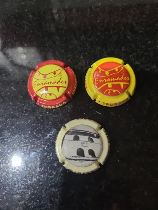 3 Placas Cava Coleccionistas