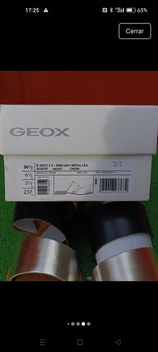 Geox Sandalias Talla 36.5