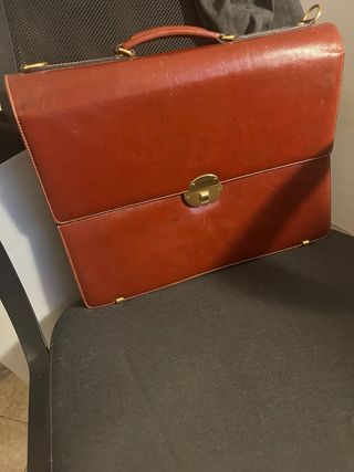 Maletín de piel Daviletto