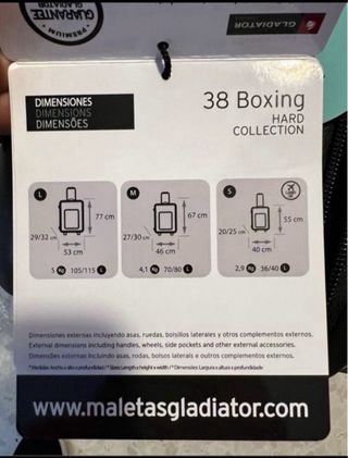 Maleta Gladiator Negra