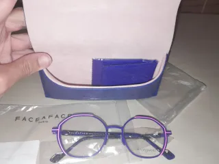 Face a Face Montura Gafas Azul/Rosa