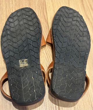 Sandalias JC Mujer Talla 39 Marrones