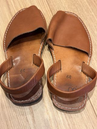 Sandalias JC Mujer Talla 39 Marrones