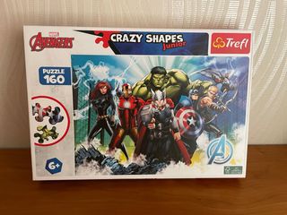 Puzzle Avengers Crazy Shapes
