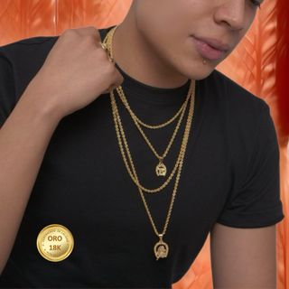 Cadena Oro 18K Cordón Salomónico 3.5mm Unisex