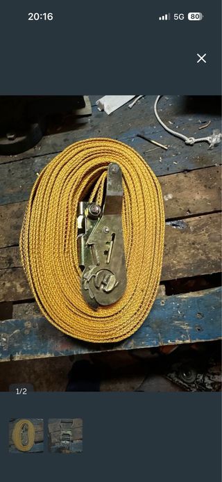 Pack 3 eslingas amarillas