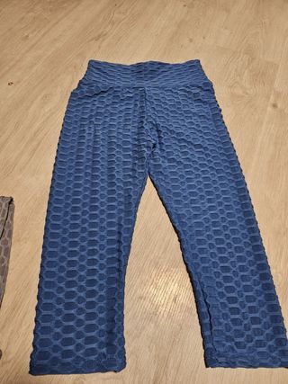 Pack 4 Leggings Fruncidos Gym Talla Única