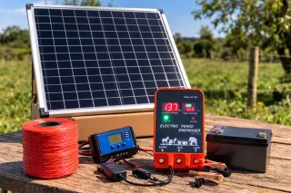 Pastor eléctrico 12v Valla Eléctrica Solar