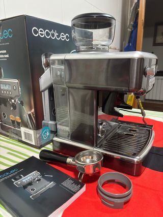 Cafetera Cecotec Barista Steel @ Grind