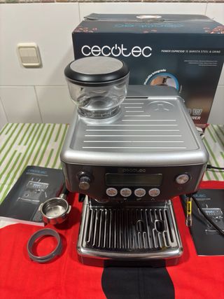 Cafetera Cecotec Barista Steel @ Grind