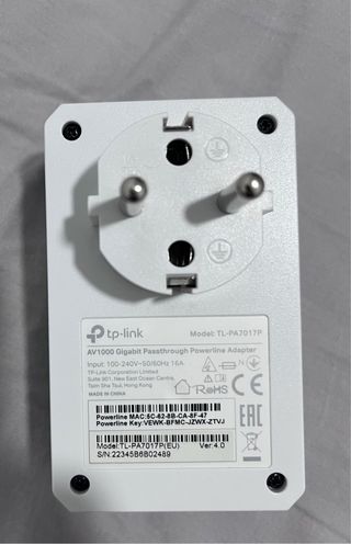TP-Link AV1000 Gigabit Powerline Adapter