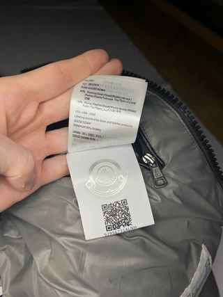 Abrigo Moncler Negro