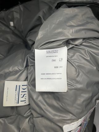 Abrigo Moncler Negro