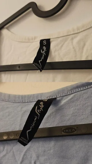 2 Camisetas de hombros descubiertos