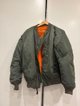 Chaqueta Bomber Verde Militar USA