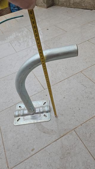 Soporte metálico galvanizado / arco de protección