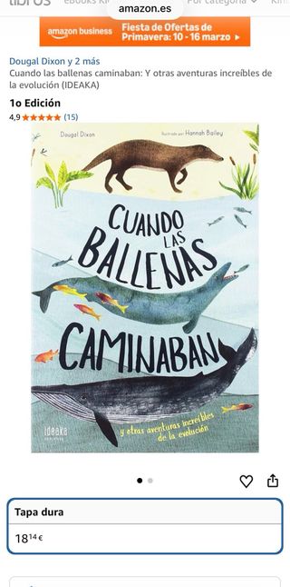 Cuando las ballenas caminaban: Y otras aventura...