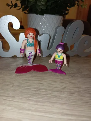 Playmobil Sirenas Adulta y niña