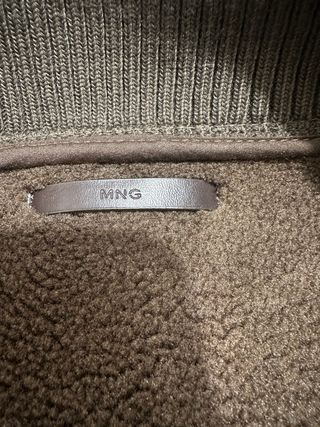 Cazadora Bomber Hombre Mango Marrón