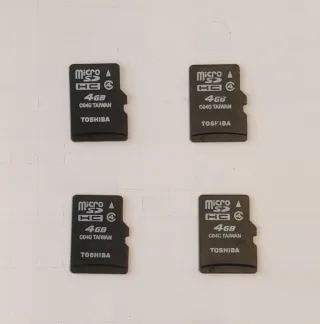 Lotto Micro SD Card 128 e 4 Gb