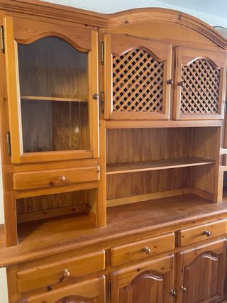 Mueble comedor madera