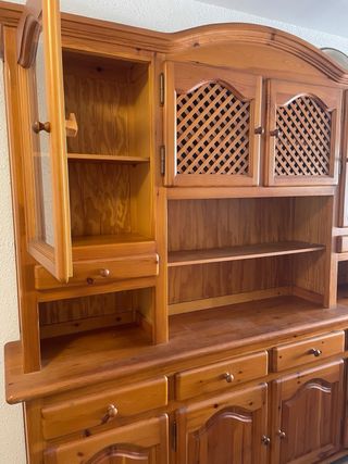 Mueble comedor madera