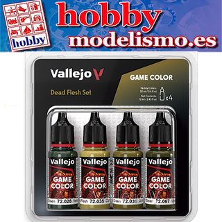 Vallejo Game Color Set Carne Muerta 4x18ml
