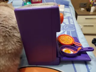 Juego de cocina hacer ruidos y tiene luces