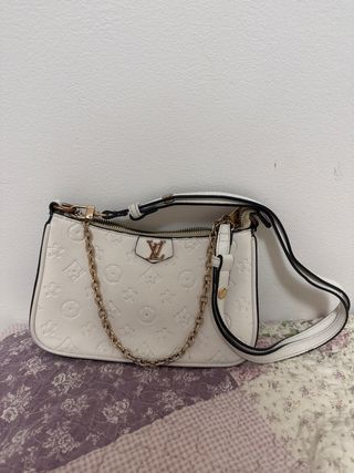 Bolso Louis Vuitton Blanco y Dorado