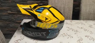 Casco Motocross + Gafas