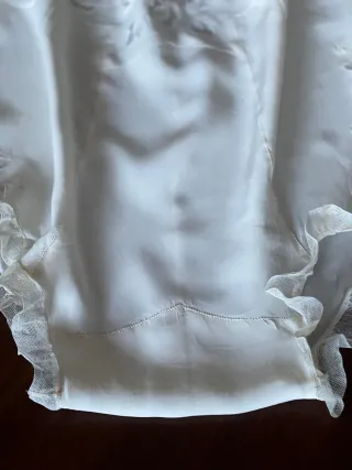 Culotte antiguo encaje floral Sedoso