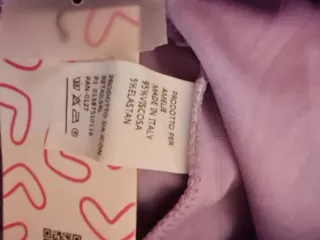 Pantaloni Amelie viola taglia XS