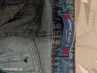 Pantalón vaquero Mohicano azul desgastado