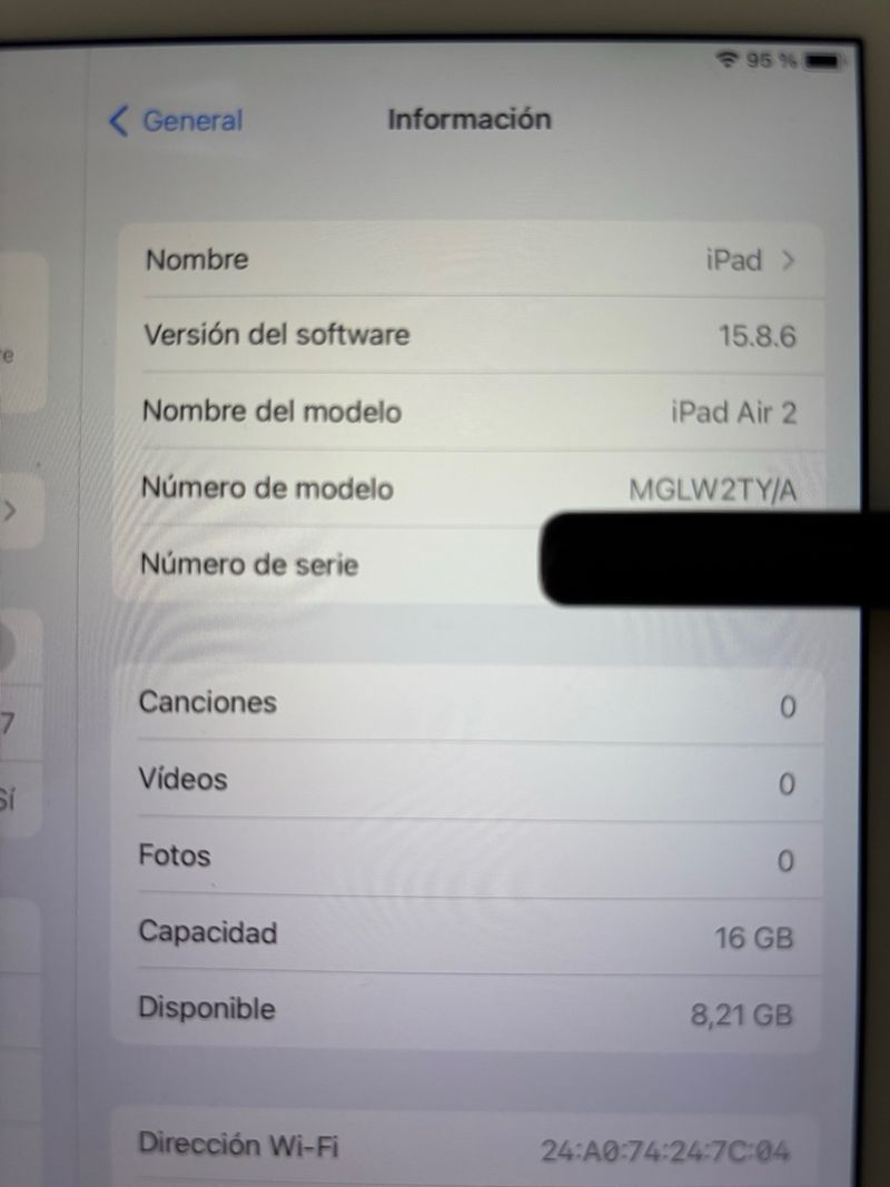 iPad Air 2 Wi-Fi 16 GB Plata afbeelding 4