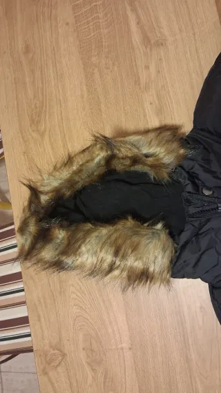 Abrigo Geographical Norway Negro Nuevo