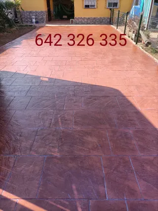 Mantenimiento y reparaciones de hormigon impreso