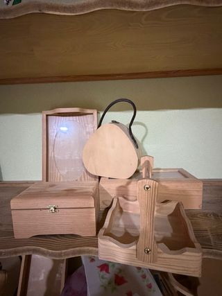 Set de madera para decorar