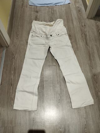 Pantalones premamá negros