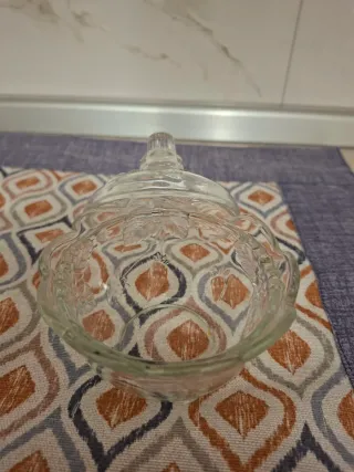 Porta cioccolatini in vetro