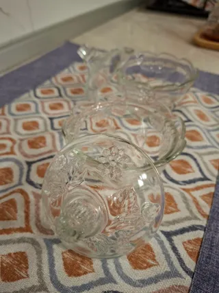 Porta cioccolatini in vetro