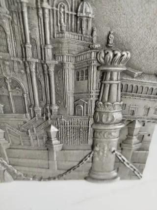 Grabado en Metacrilato Iglesia Stgo. Compostela