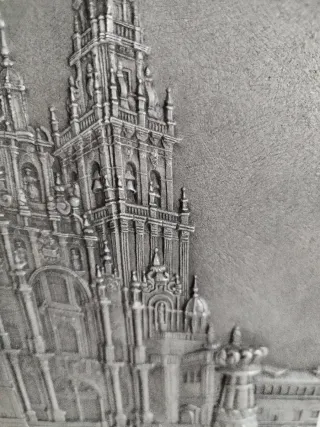 Grabado en Metacrilato Iglesia Stgo. Compostela