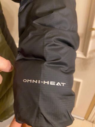 Chaqueta Columbia verde y negra