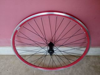 rueda 26"delantera QR9 frenos V Braker,como nueva