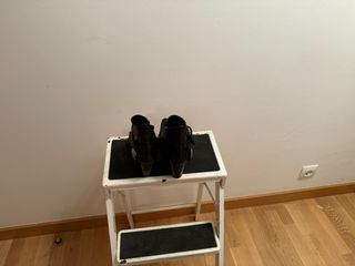 Botín Piel Tacón Alto Pepe Castell Negro