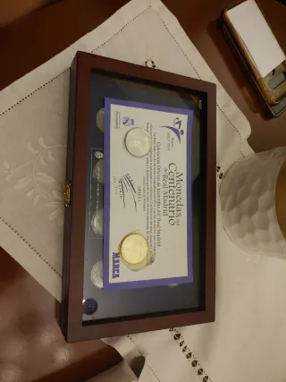 Monedas Centenario Real Madrid 1902-2002